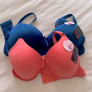 NWT Sofra full support bras (set of 2)